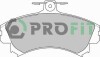 Колодки тормозные дисковые PROFIT 5000-1093 (фото 1)