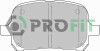 Колодки тормозные дисковые PROFIT 5000-1437 (фото 1)