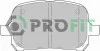 Колодки тормозные дисковые PROFIT 5000-1437 (фото 1)
