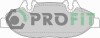 Колодки тормозные дисковые PROFIT 5000-1493 (фото 1)