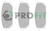 Колодки тормозные дисковые PROFIT 5000-1736 (фото 1)