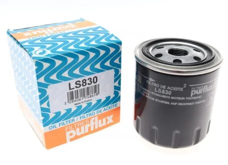 Фільтр масляний PURFLUX Purflux LS830