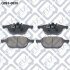 Колодки гальмівні передні Mazda 3 BK/CR 02–/Ford Focus II 04–/C-Max 03–/Volvo S40 04–/V50 04– Q-fix Q0930039 (фото 1)