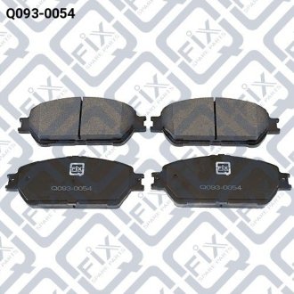 Колодки тормозные передние дисковые Q-fix Q0930054