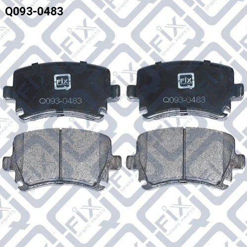 Колодки гальмівні задні дискові Q-fix Q0930483 (фото 1)