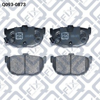 Колодки тормозные задние дисковые Q-fix Q0930873
