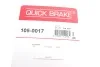 Монтажний комплект колодки QUICK BRAKE 105-0017 (фото 10)