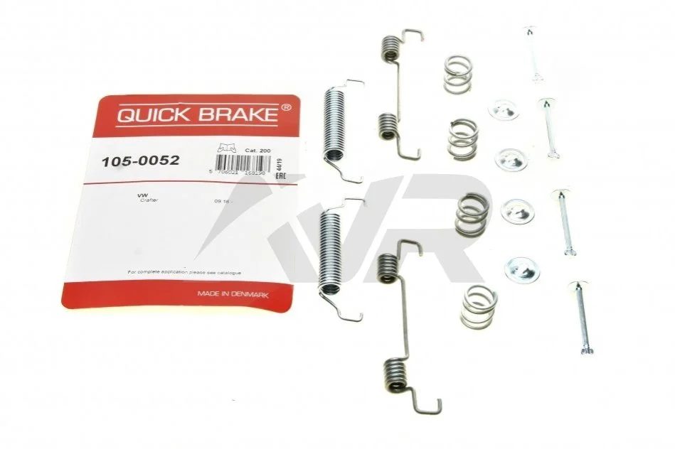 Комплект пружинок колодок стояночного гальма QUICK BRAKE 105-0052 (фото 1)