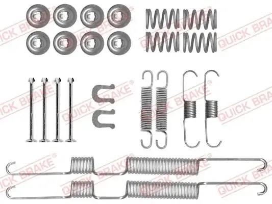 Комплект для монтажу гальмівних колодок QUICK BRAKE 1050074 (фото 1)
