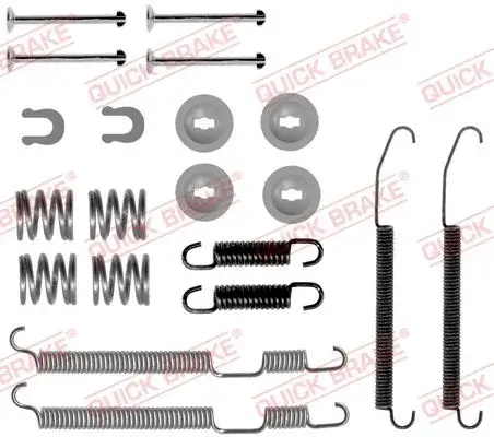 Комплект для монтажу гальмівних колодок QUICK BRAKE 1050075 (фото 1)