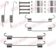 Комплект для монтажу гальмівних колодок QUICK BRAKE 1050076 (фото 1)