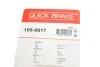 Комплект пружинок колодок стояночного тормоза QUICK BRAKE 105-0617 (фото 4)