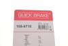 Комплект пружинок колодок стояночного тормоза QUICK BRAKE 105-0710 (фото 10)