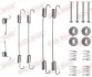 Монтажний комплект колодки QUICK BRAKE 105-0750 (фото 2)