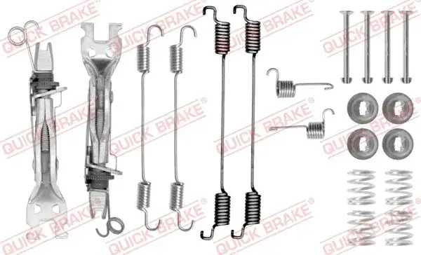 Комплект для монтажу гальмівних колодок QUICK BRAKE 1050750S (фото 1)