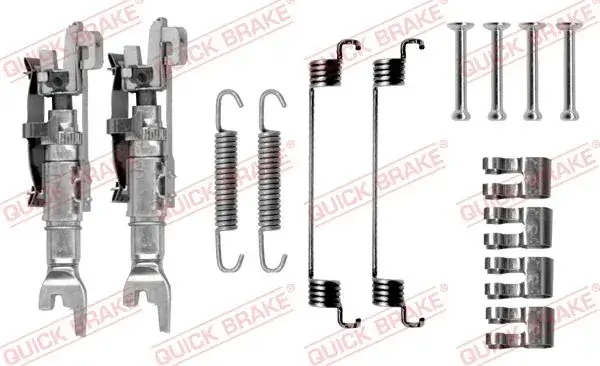 Комплект для монтажу гальмівних колодок QUICK BRAKE 1050783S (фото 1)