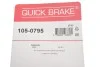 Монтажний комплект колодки QUICK BRAKE 105-0795 (фото 4)