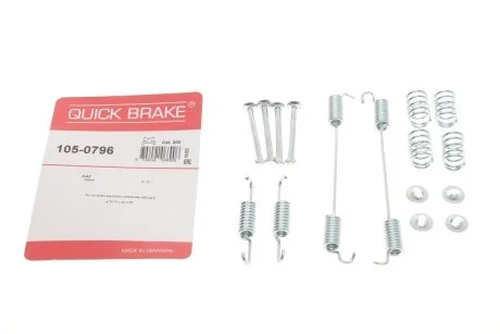 Монтажний комплект колодки QUICK BRAKE 105-0796