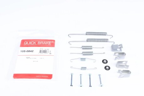 Комплект пружинок колодок стояночного гальма QUICK BRAKE 105-0842