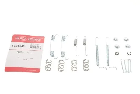 Монтажний комплект колодки QUICK BRAKE 105-0849