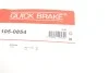 Монтажний комплект колодки QUICK BRAKE 105-0854 (фото 14)
