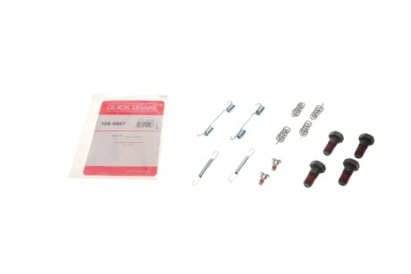 Комплект пружинок колодок стояночного тормоза QUICK BRAKE 105-0867