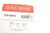 Монтажний комплект колодки QUICK BRAKE 105-0870 (фото 16)