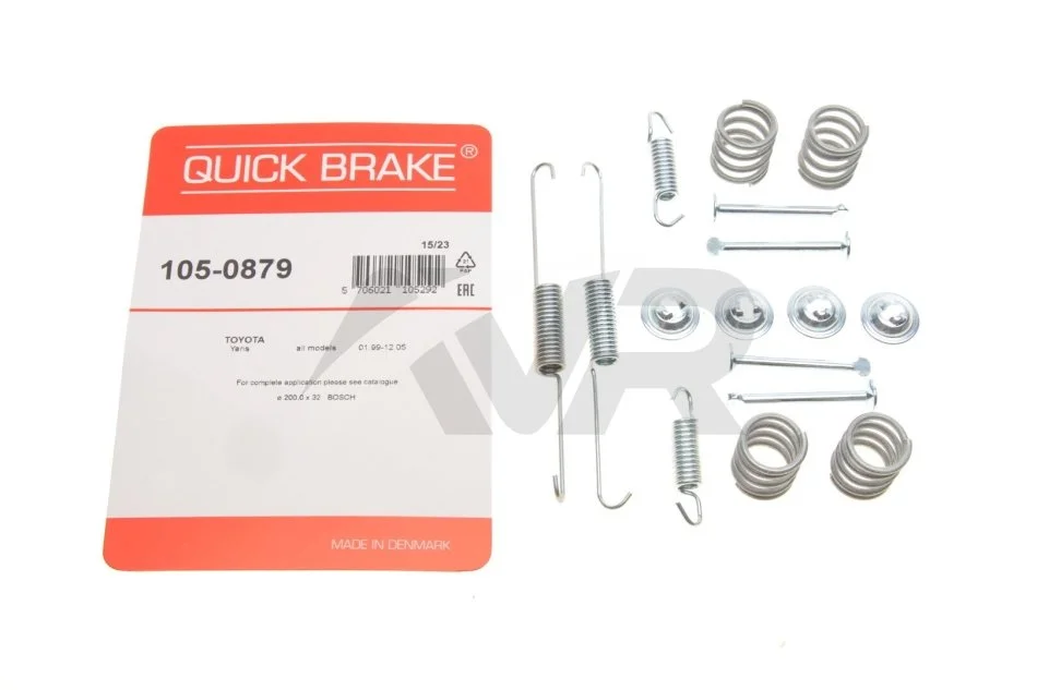 Комплект пружинок колодок стояночного гальма QUICK BRAKE 105-0879 (фото 1)