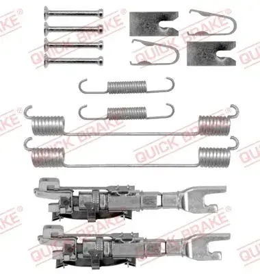 Комплект для монтажу гальмівних колодок QUICK BRAKE 1050883S (фото 1)