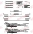 Комплект для монтажу гальмівних колодок QUICK BRAKE 1050883S (фото 1)