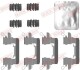 Монтажный компл.,тормоз.колодки QUICK BRAKE 1090087 (фото 1)
