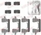 Монтажный компл.,тормоз.колодки QUICK BRAKE 1090087 (фото 1)