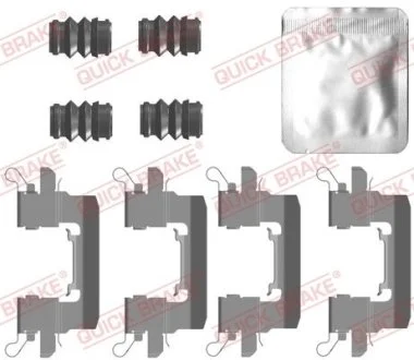 Монтажный компл.,тормоз.колодки QUICK BRAKE 1090087