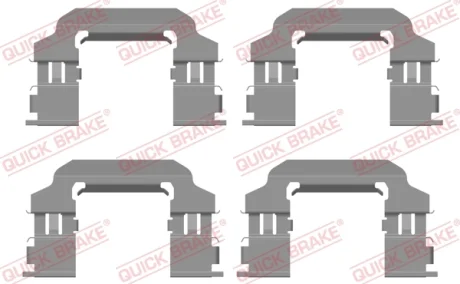 Монтажний компл.,гальм.колодки QUICK BRAKE 1090138