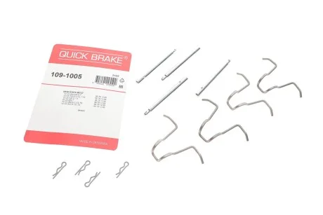 Монтажный компл.,тормоз.колодки QUICK BRAKE 1091005