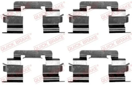 Монтажний компл.,гальм.колодки QUICK BRAKE 1091216