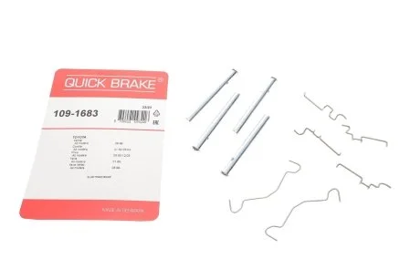 Монтажный компл.,тормоз.колодки QUICK BRAKE 1091683