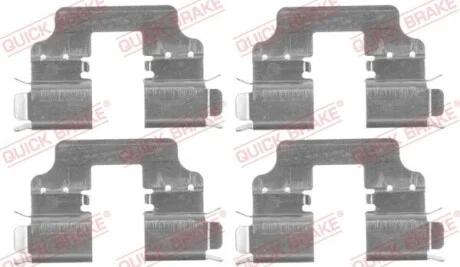 Монтажный компл.,тормоз.колодки QUICK BRAKE 1091750