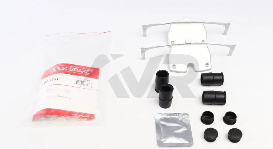 Планка супорта (переднього) прижимна (к-кт) BMW 5 (F10/F11)/7 (F01-F04) 08- (Ate) QUICK BRAKE 109-1851 (фото 1)