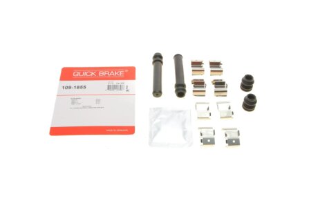 Комплект прижимных планок тормозного суппорта. QUICK BRAKE 109-1855