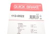 Ремкомплект гальмівного суппорта QUICK BRAKE 113-0522 (фото 3)