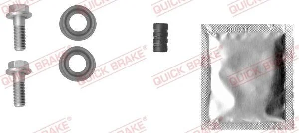 Ремкомплект гальмівного суппорта QUICK BRAKE 1131400 (фото 1)