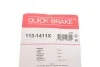 Комплект направляющих суппорта QUICK BRAKE 113-1411X (фото 18)