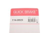 Ремкомплект суппорта QUICK BRAKE 114-0023 (фото 8)