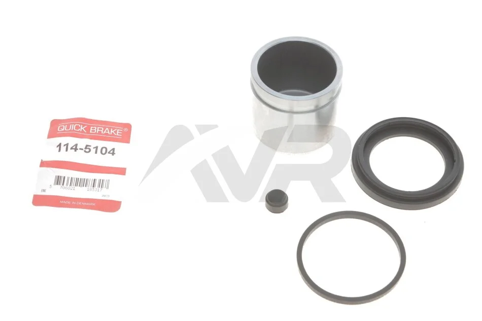 Ремкомплект супорта (переднього) Chevrolet Aveo/Mazda 2 07- (d=54mm) (+ поршень) QUICK BRAKE 114-5104 (фото 1)