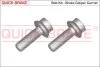 Болт кріплення гальмівного диска QUICK BRAKE 11630K (фото 1)