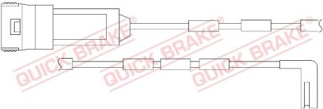 WS 0193 A Датчик зносу гальмівних коло QUICK BRAKE WS0193A