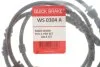 Датчик износа, тормоз. QUICK BRAKE WS0304A (фото 2)