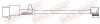 Датчик износа тормозных колодок QUICK BRAKE WS 0405 A (фото 2)