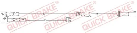 Датчик износа, тормоз. QUICK BRAKE WS0431A